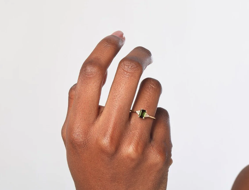 aurate emerald ring