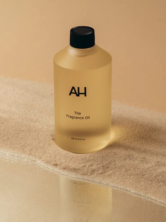 An Aura House fragrance oil.