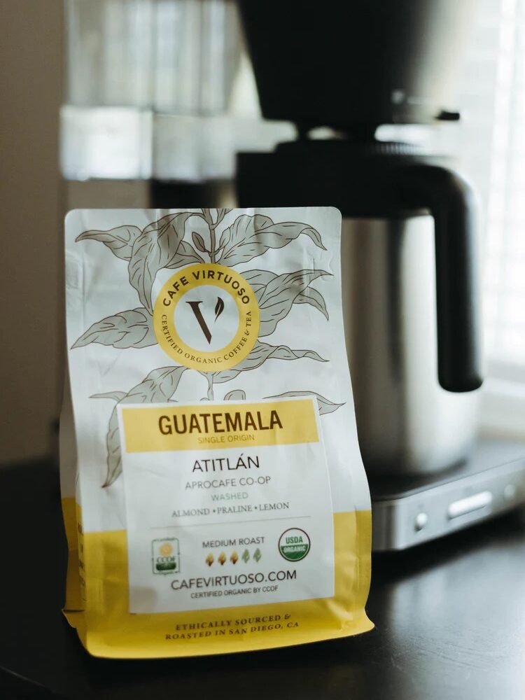 A bag of coffee from Better Grounds.