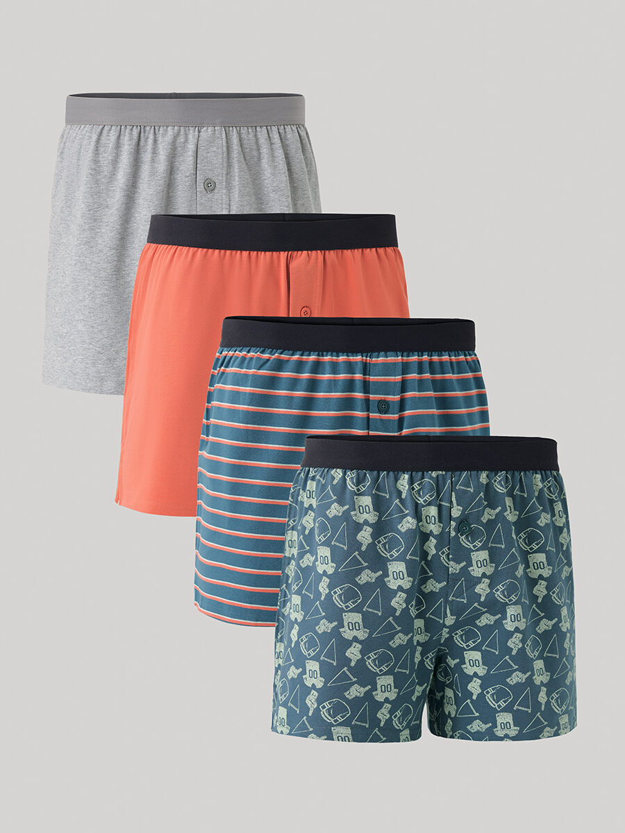 Pact boxers 4-pack.