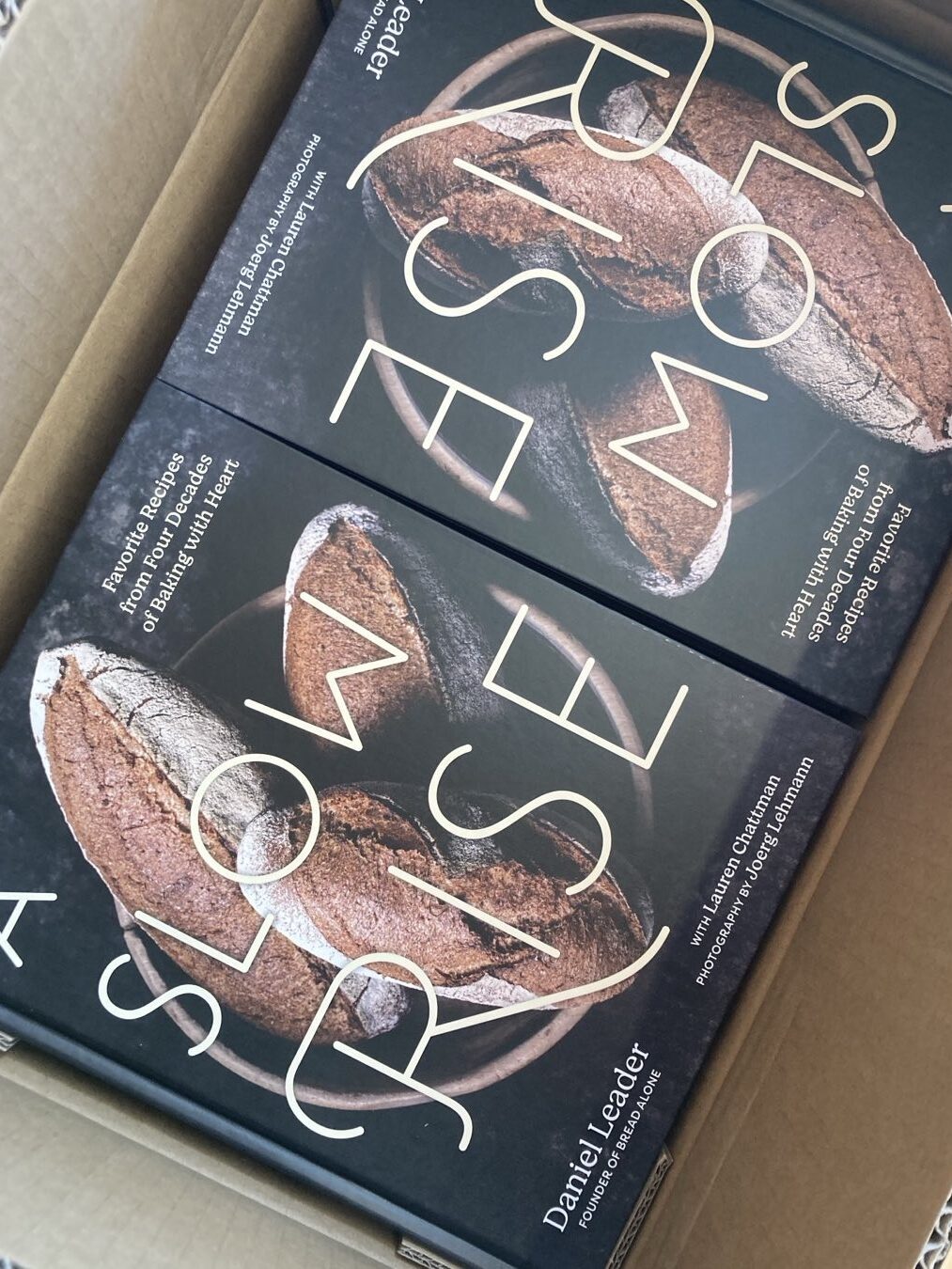 A Slow Rise cookbook.